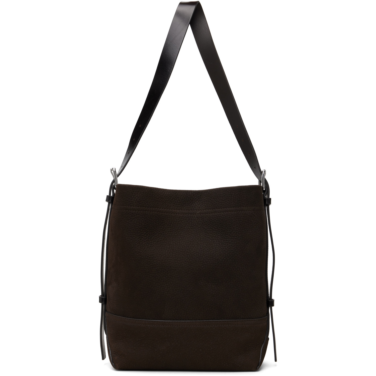 LEMAIRE Brown Small Belted Tote