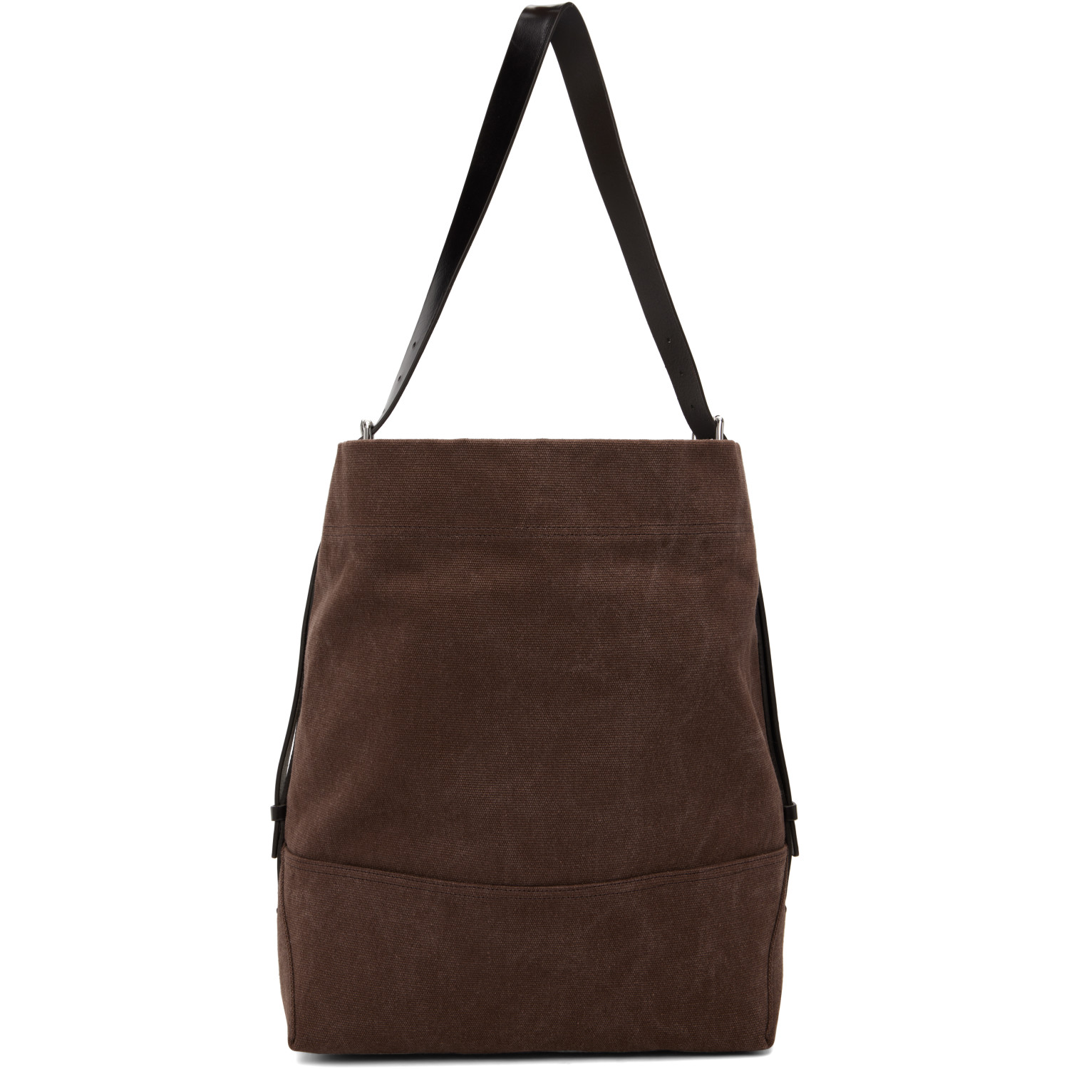 LEMAIRE Brown Belted Tote Bag