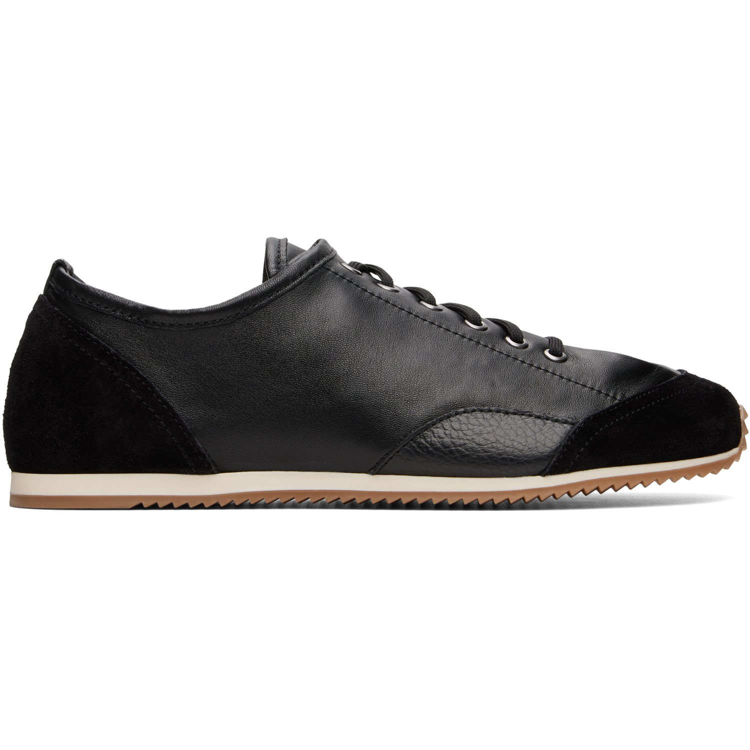 LEMAIRE Black Gummy Grips Sneakers