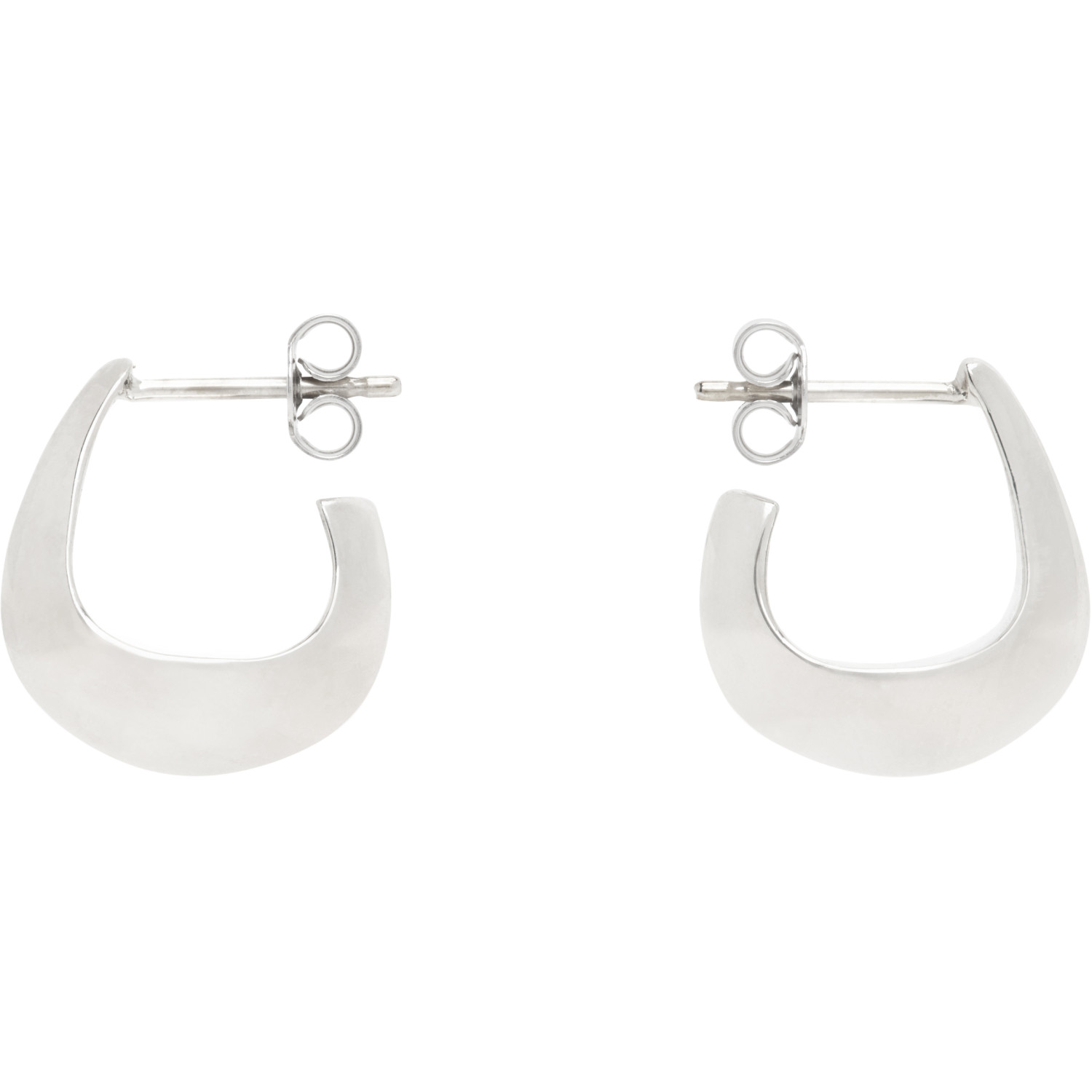 LEMAIRE Curved Mini Drop Earrings