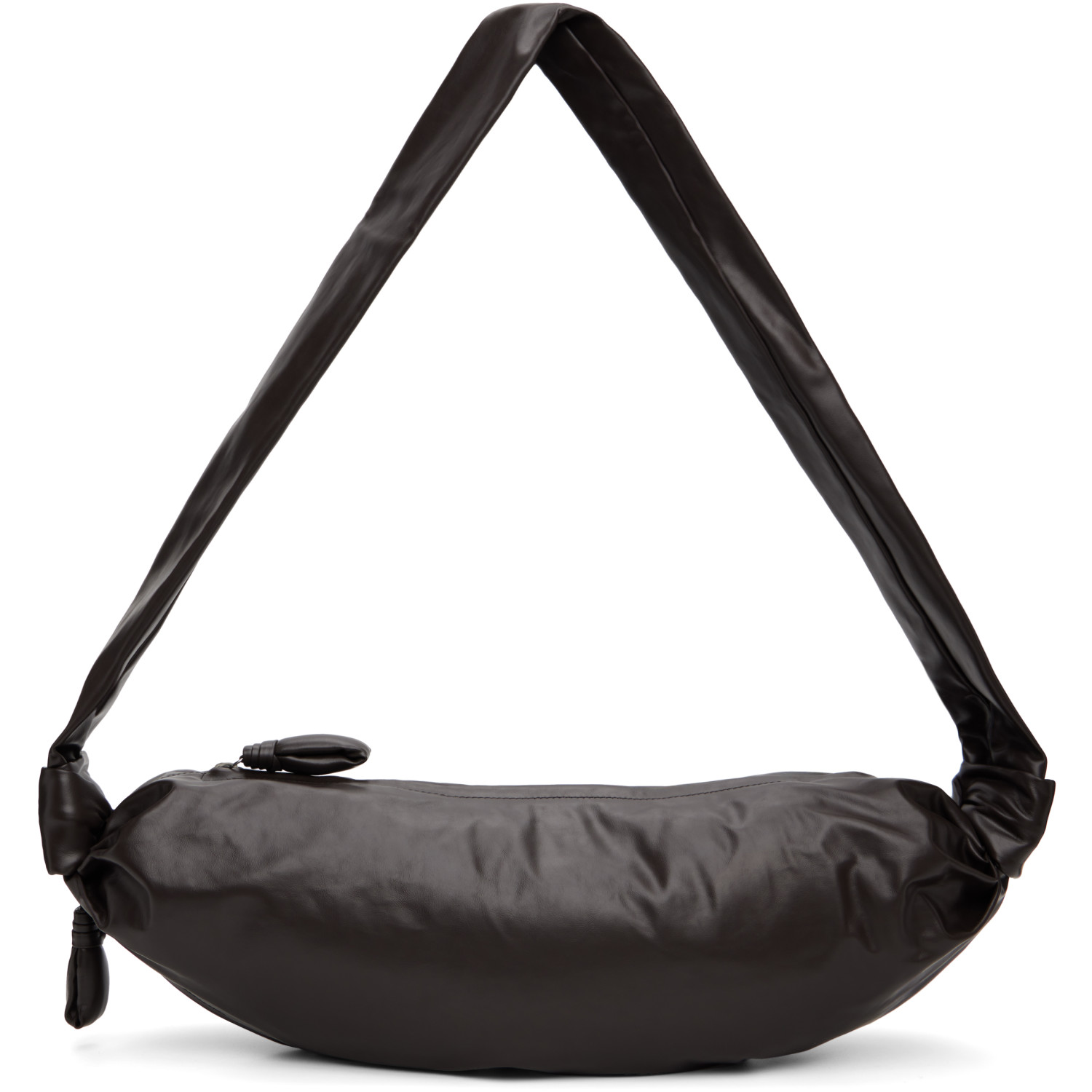 LEMAIRE Brown Medium Soft Croissant Bag