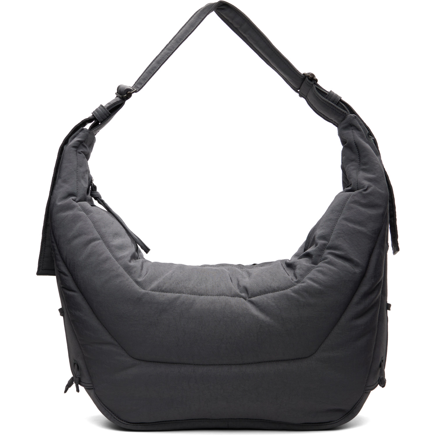 LEMAIRE Gray Large Soft Game Bag