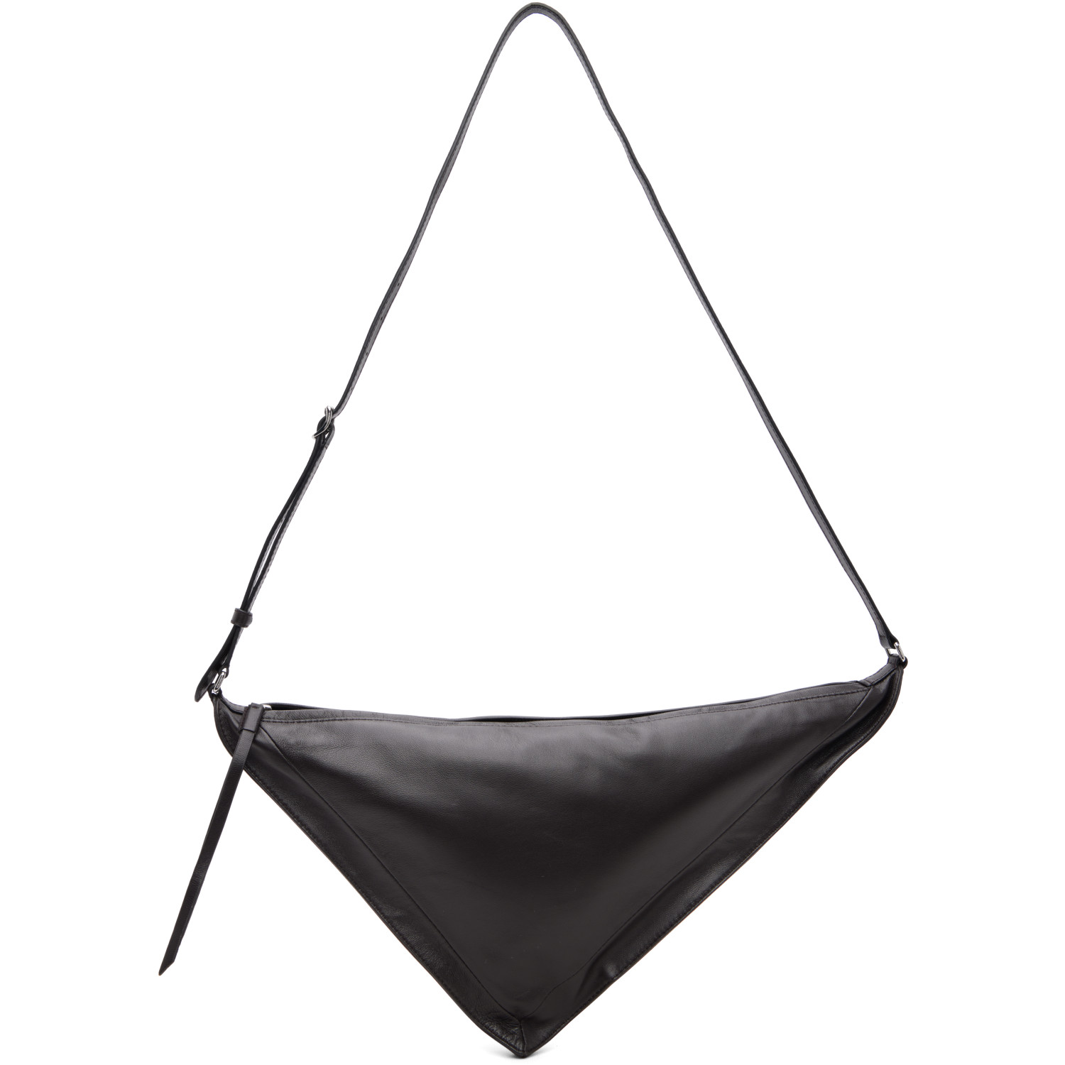 LEMAIRE Brown Pocket Scarf Bag
