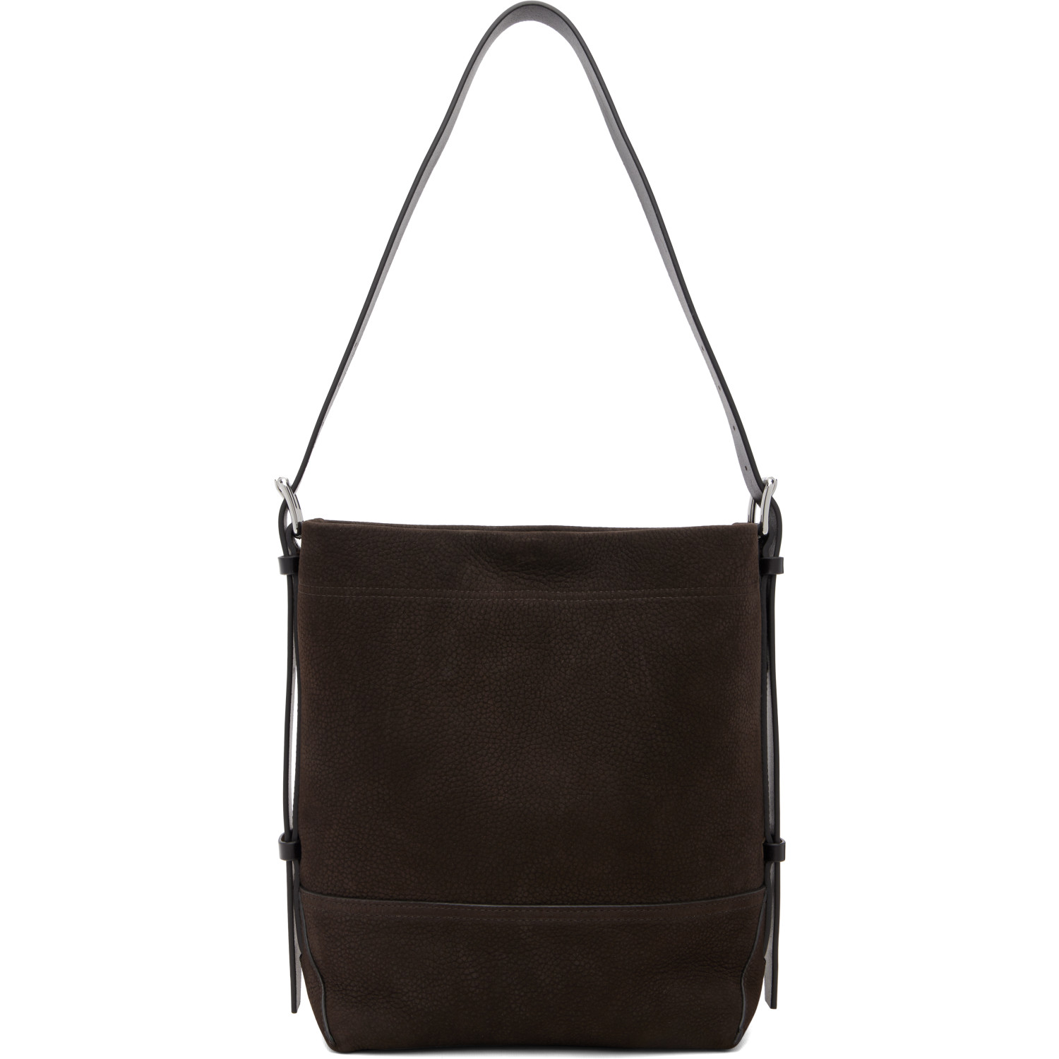 LEMAIRE Brown Small Belted Tote