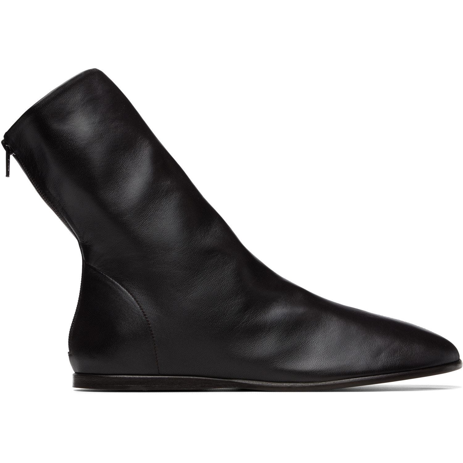 LEMAIRE Brown Sock Boots