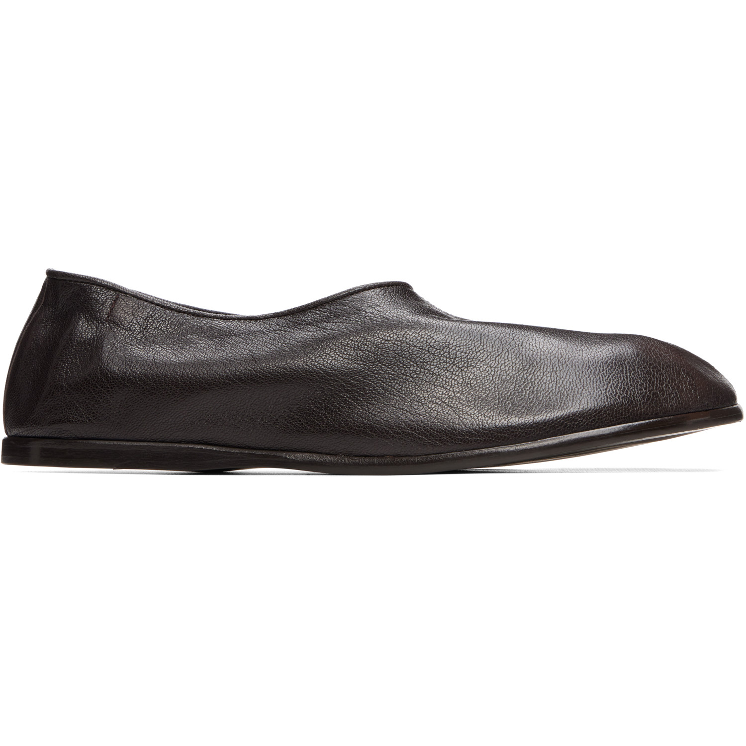 LEMAIRE Brown Sock Slip-on Flats