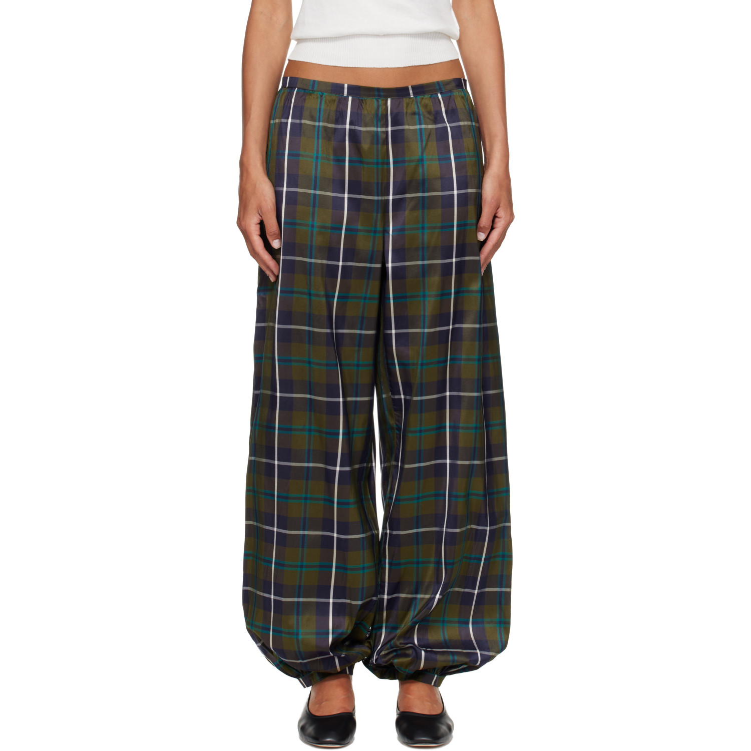Paloma Wool Navy Boza Trousers