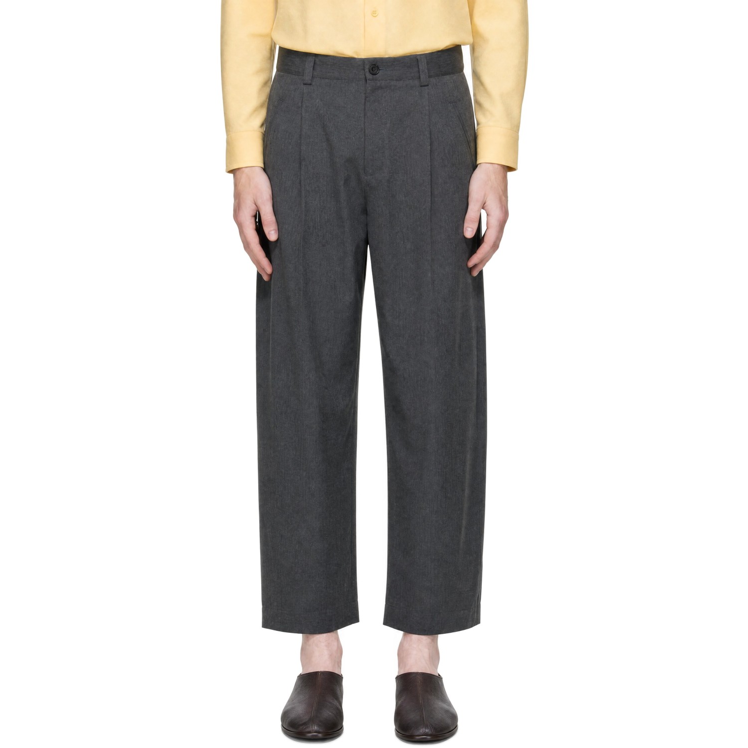 SAGE NATION Gray Newport Trousers