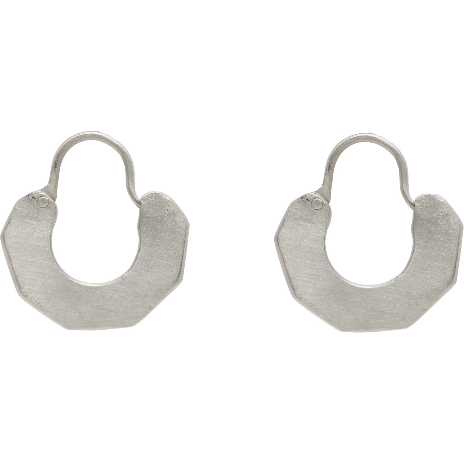 Rier Zoé Mohm Edition Hexagonal Hoop Earrings