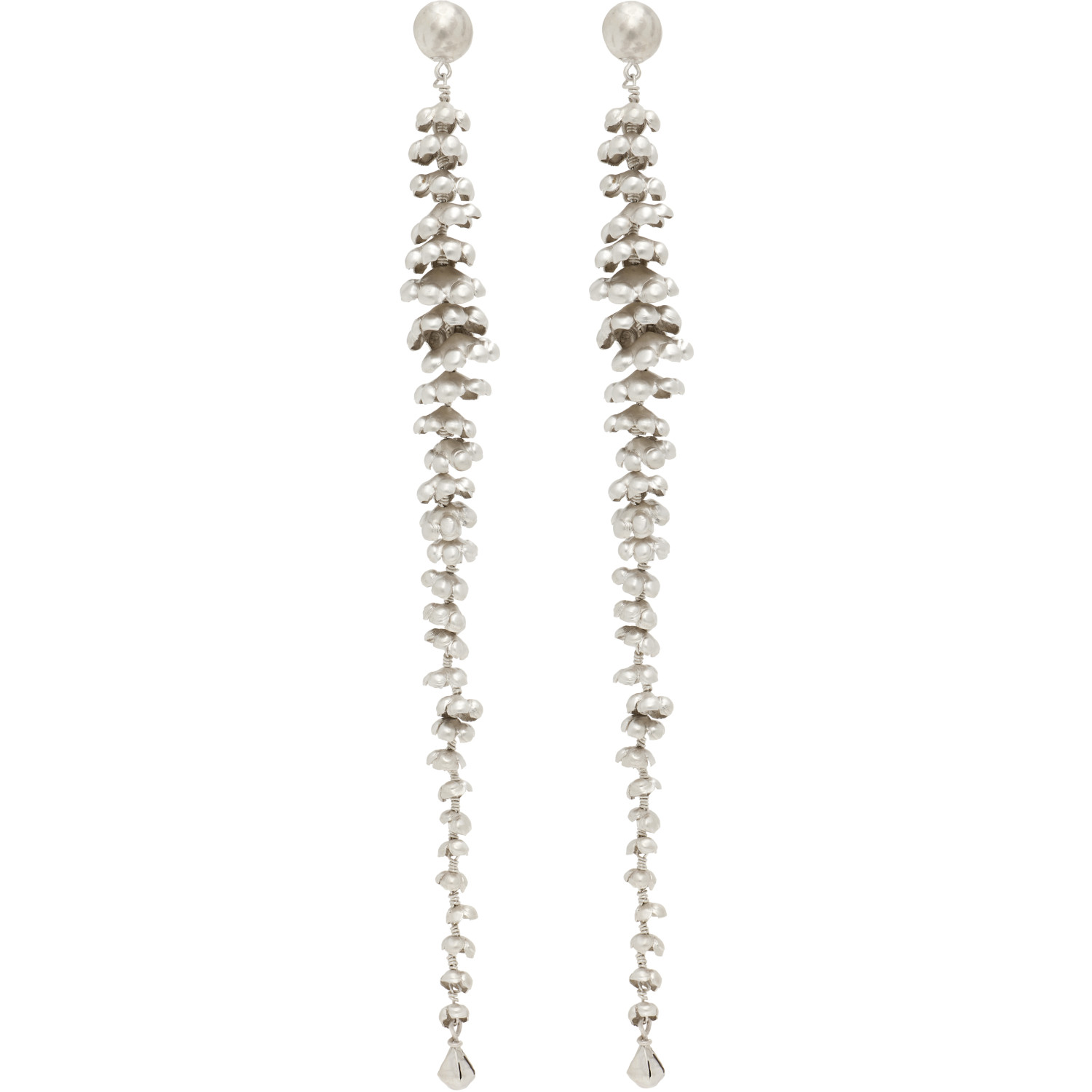 Rier Zoé Mohm Edition Long Pinecone Earrings
