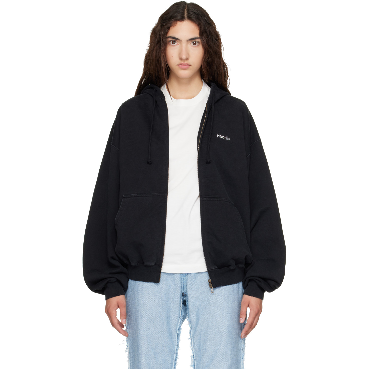VETEMENTS Black 'Hoodie Definition' Hoodie