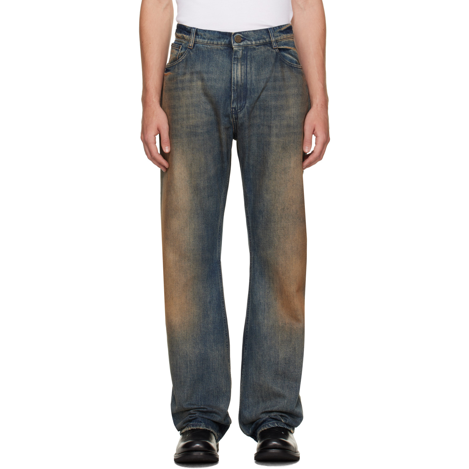 VETEMENTS Blue O-Leg Jeans