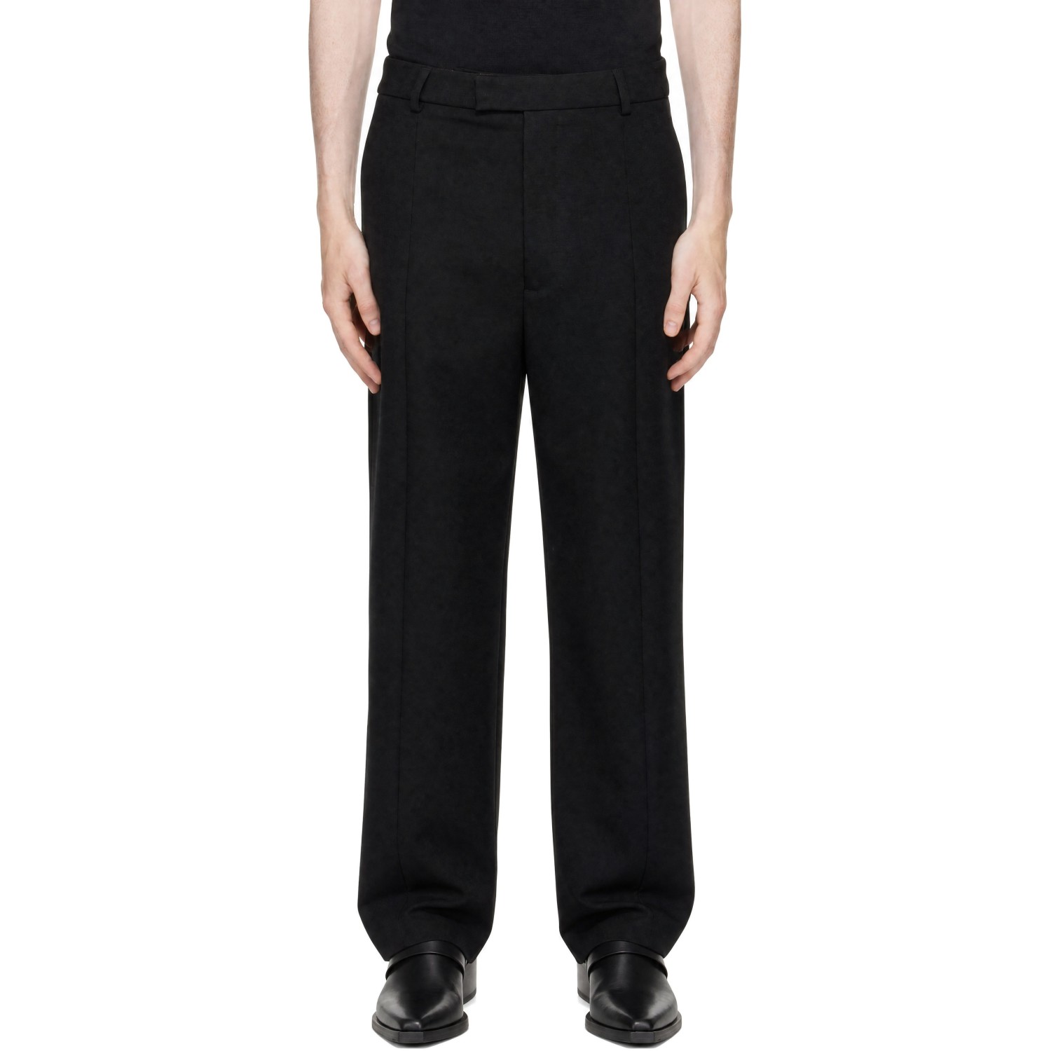VETEMENTS Black Pinched Cut-Up Tailored Trousers