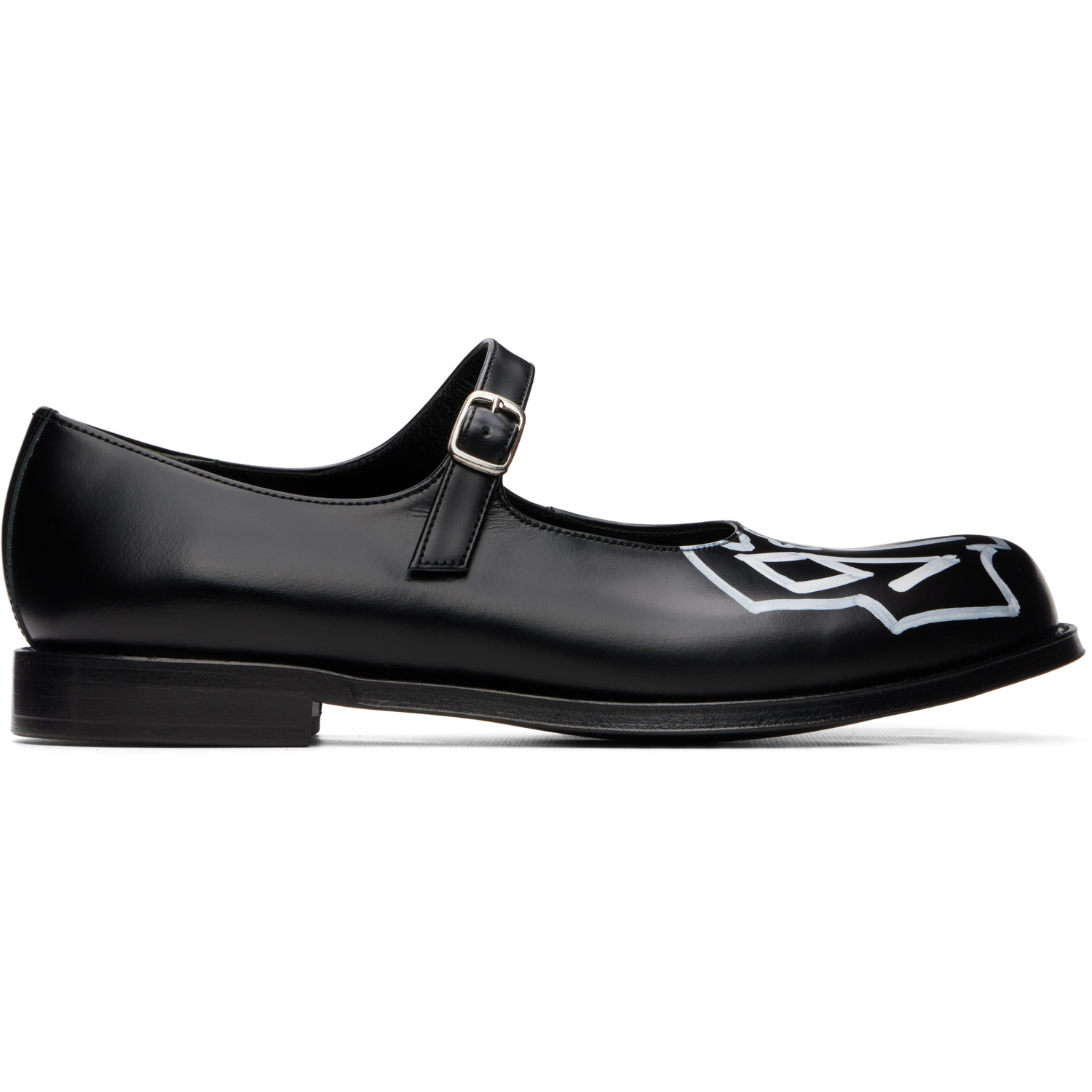 Comme des Garçons Girl Black Mary Jane Loafers