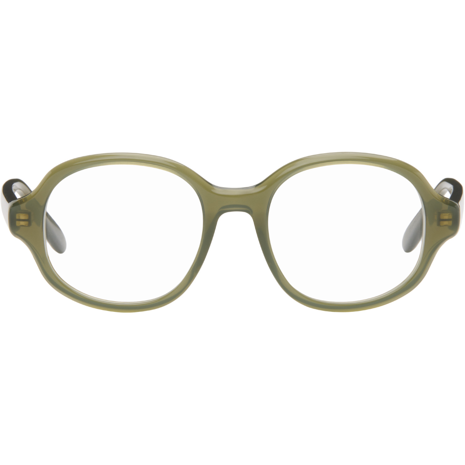 LOEWE Green Slim Glasses