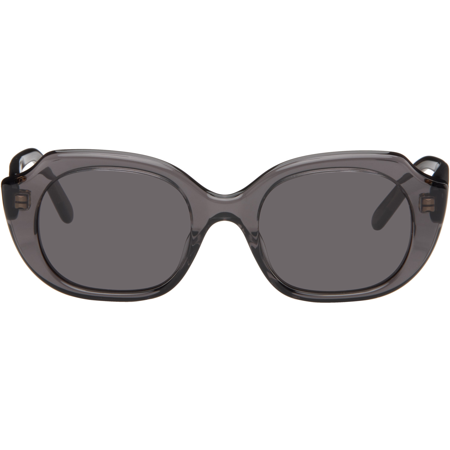 LOEWE Gray Slim Sunglasses