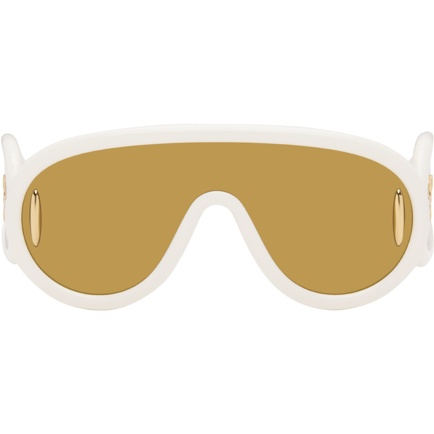 LOEWE White Wave Mask Sunglasses