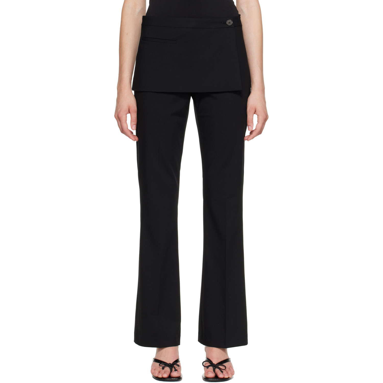 Sandy Liang Black Mulberry Trousers