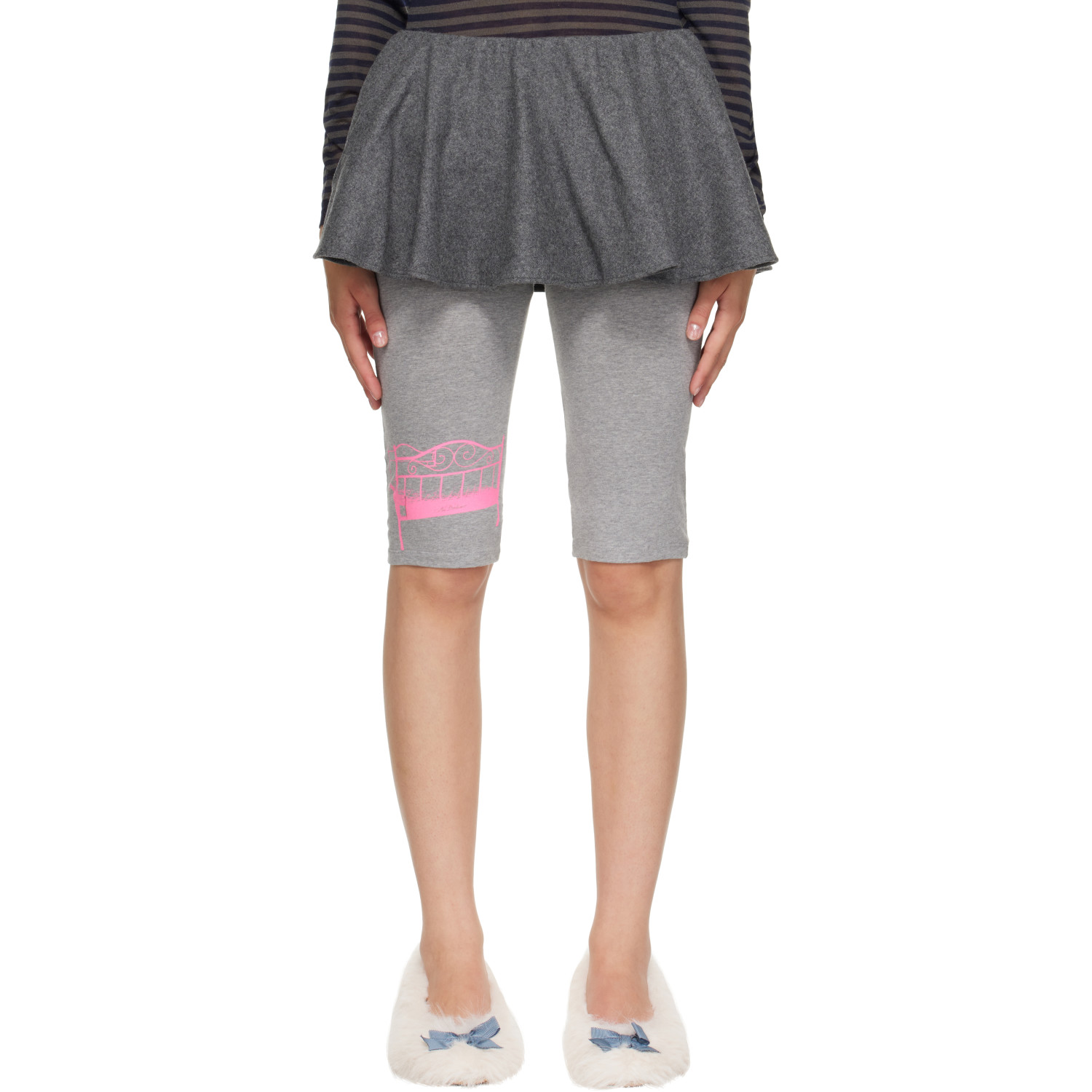 Sandy Liang Gray Helio Skort