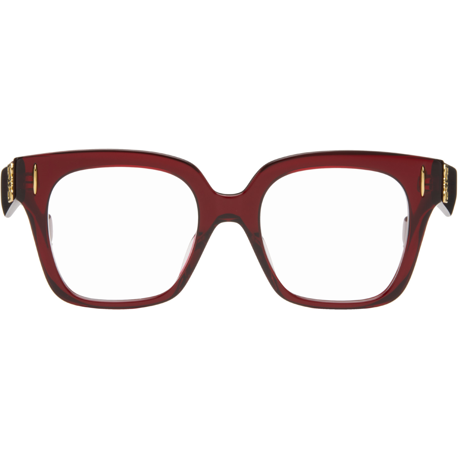 LOEWE Red Anagram Glasses