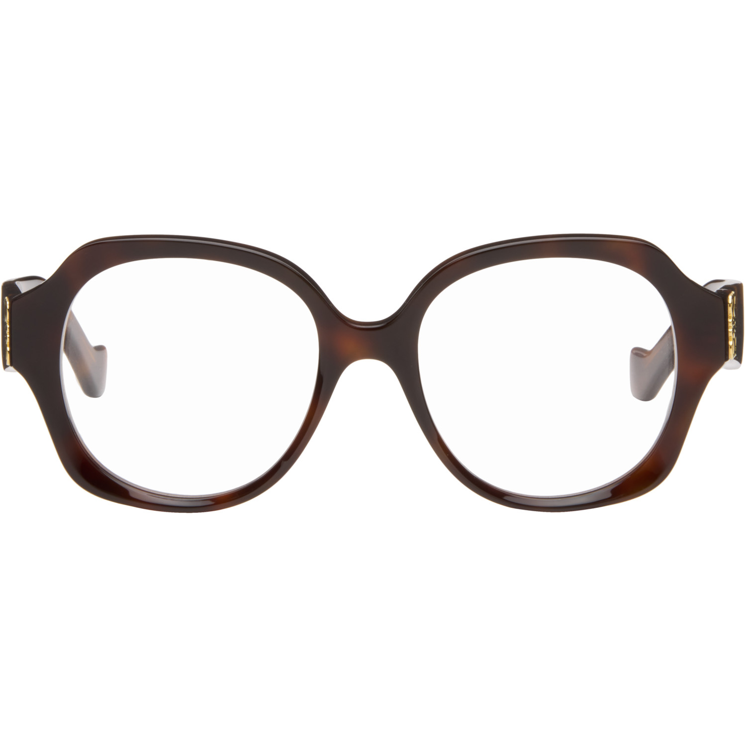 LOEWE Brown Anagram Glasses