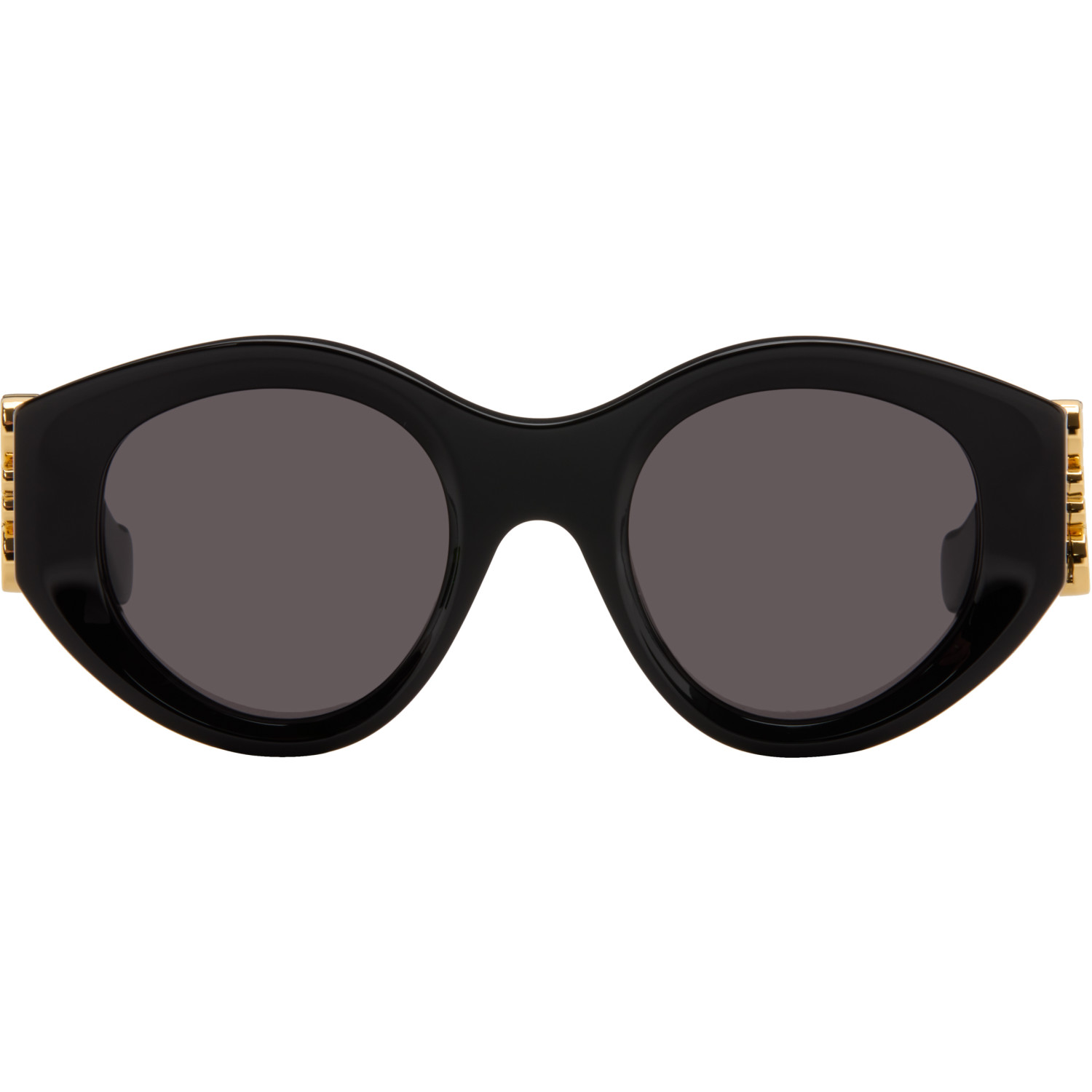 LOEWE Black Maxi Anagram Butterfly Sunglasses