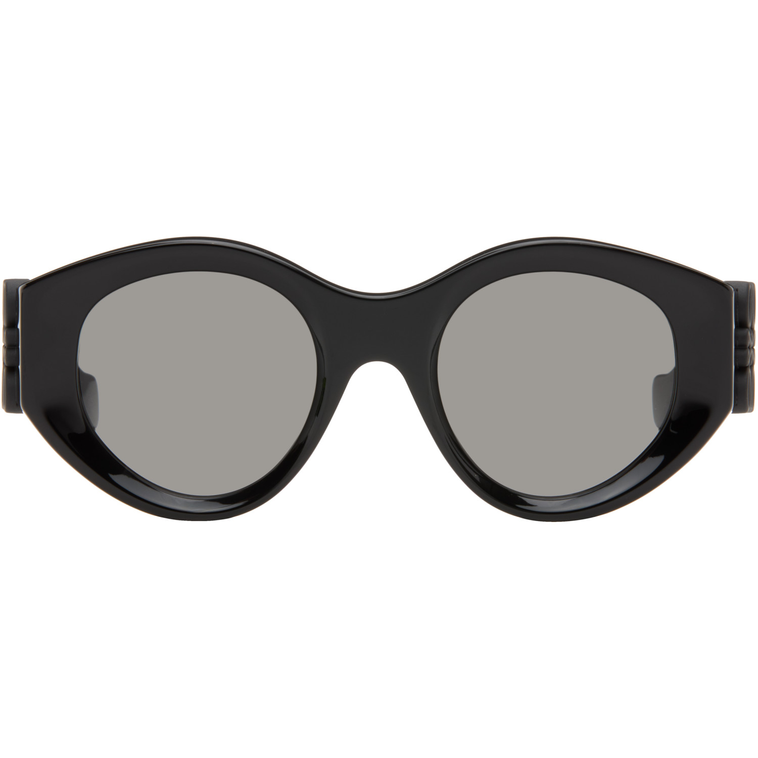 LOEWE Black Maxi Anagram Butterfly Sunglasses