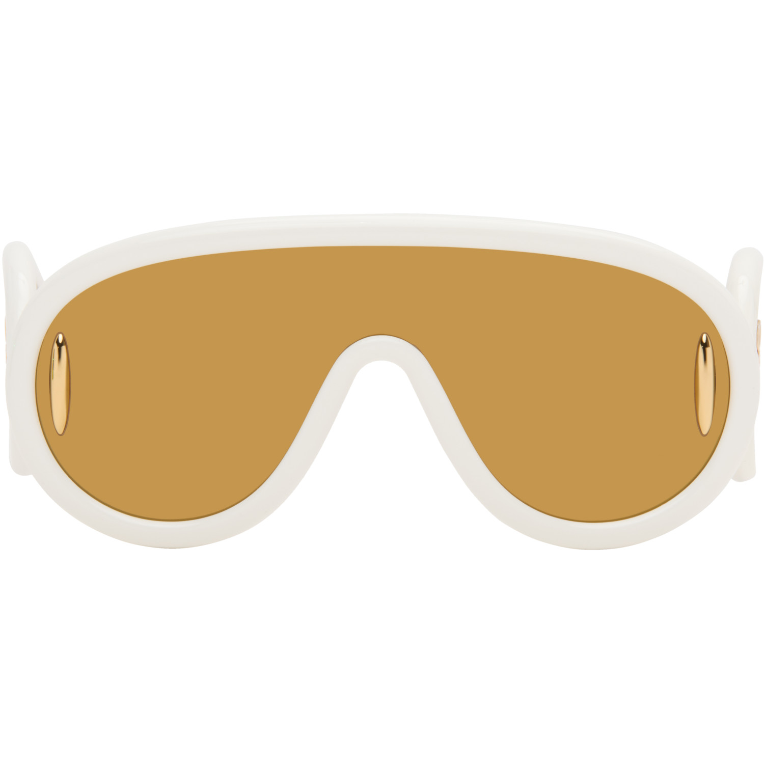LOEWE White Wave Mask Sunglasses