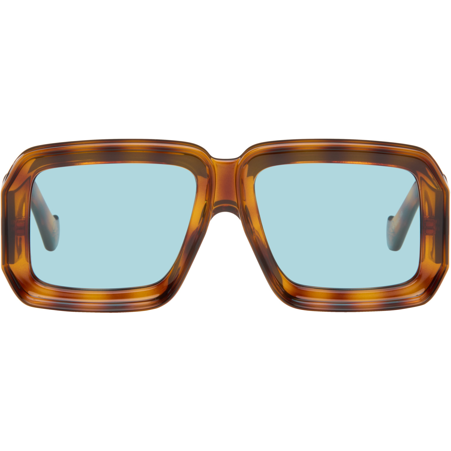 LOEWE Brown Paula's Ibiza 'Dive in Mask' Sunglasses