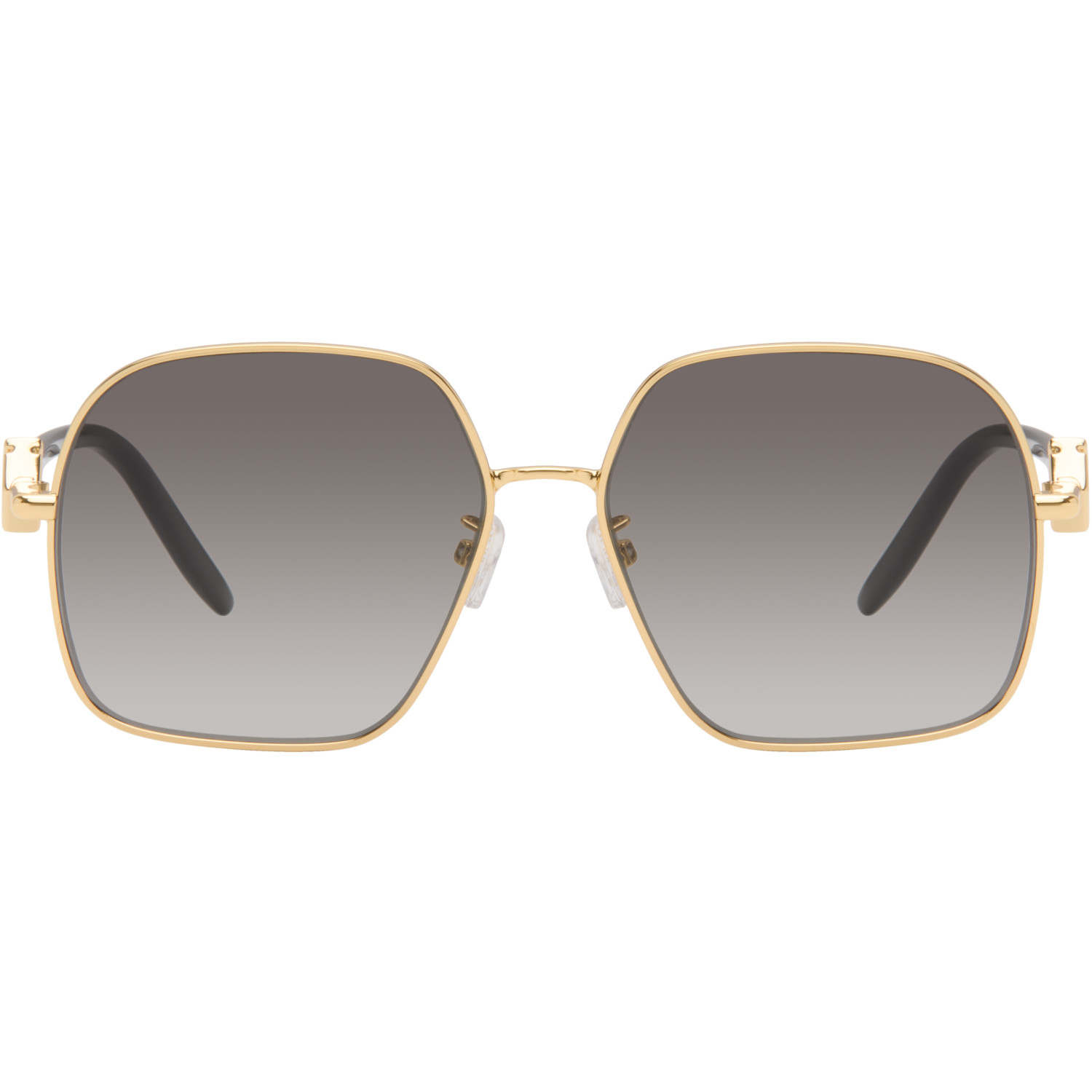 Fendi Gold FF Diamonds Sunglasses