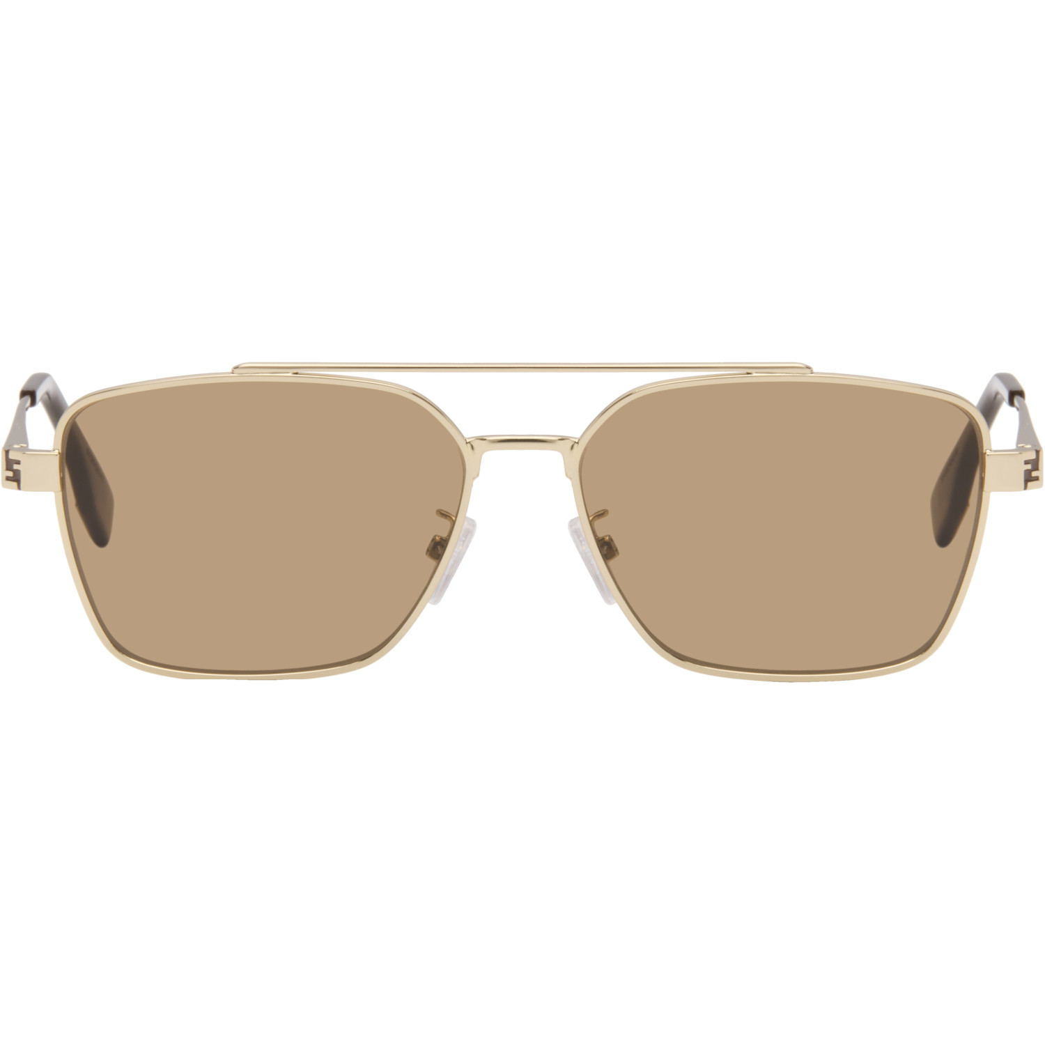 Fendi Gold 'Fendi Sky' Sunglasses