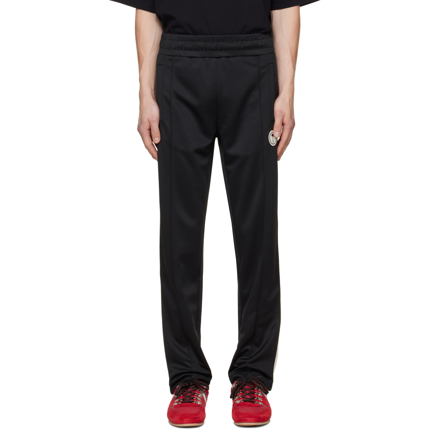 Palm Angels Black Tree Logo Track Pants