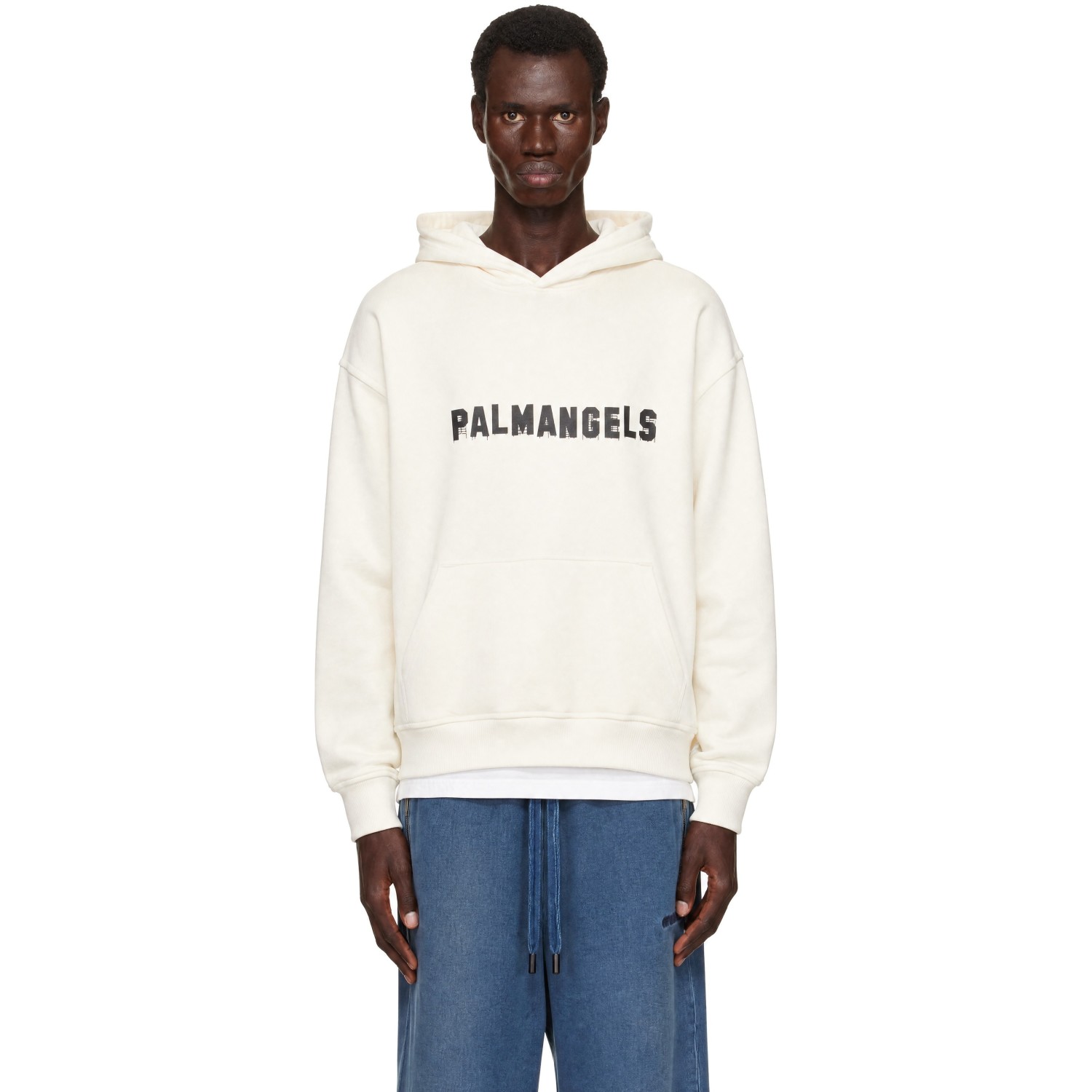 Palm Angels Off-White Palm Hills Regular Hoodie