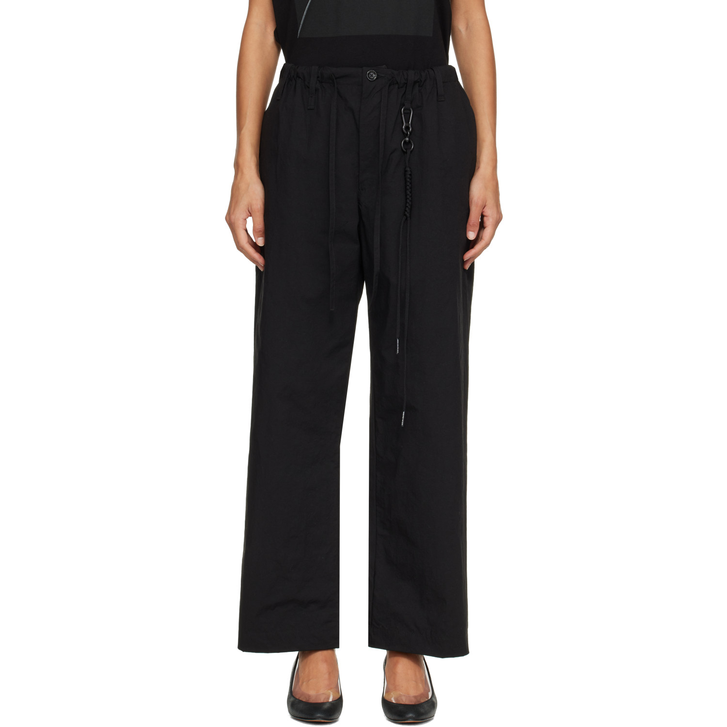 Song for the Mute Black Hakama Trousers