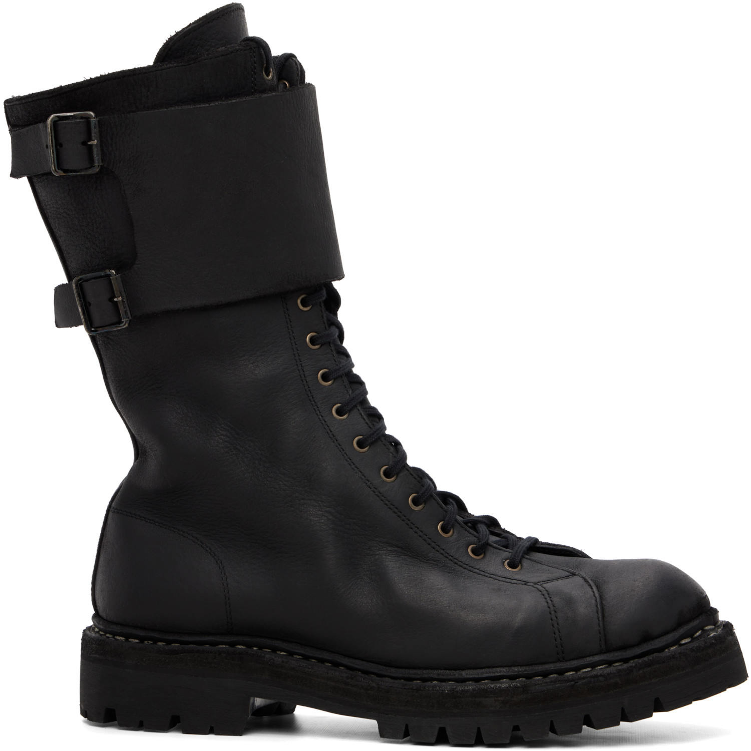 Guidi Black Lace 24 Boots
