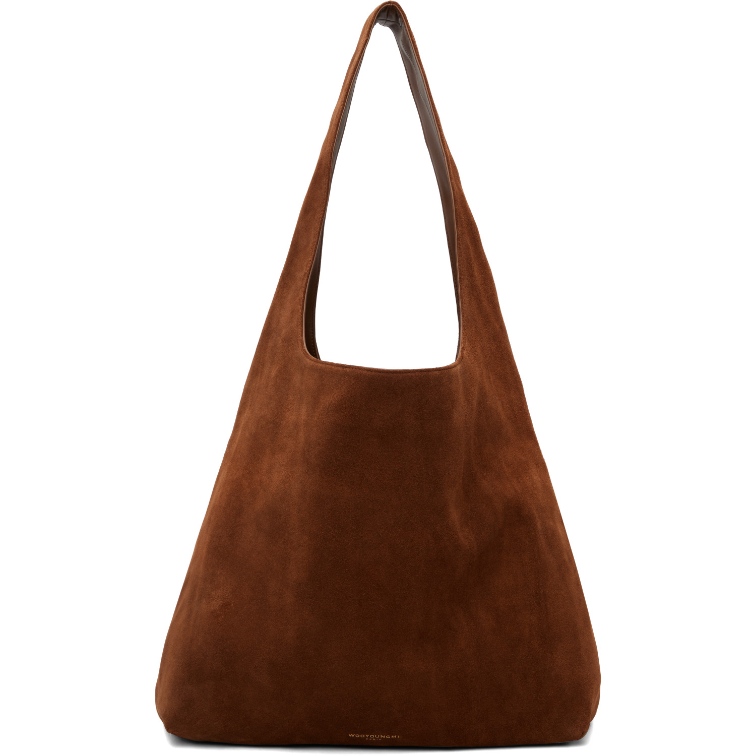 WOOYOUNGMI Brown Suede Tote