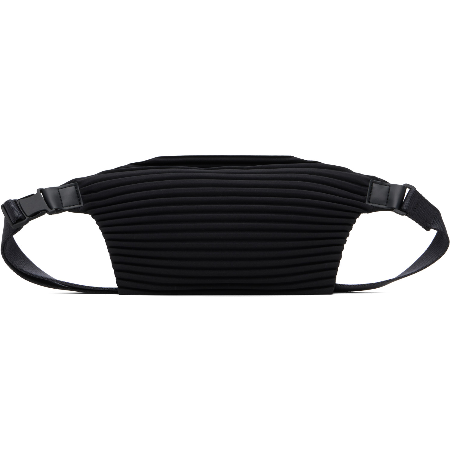 HOMME PLISSÉ ISSEY MIYAKE Black Pleats Slim Belt Bag