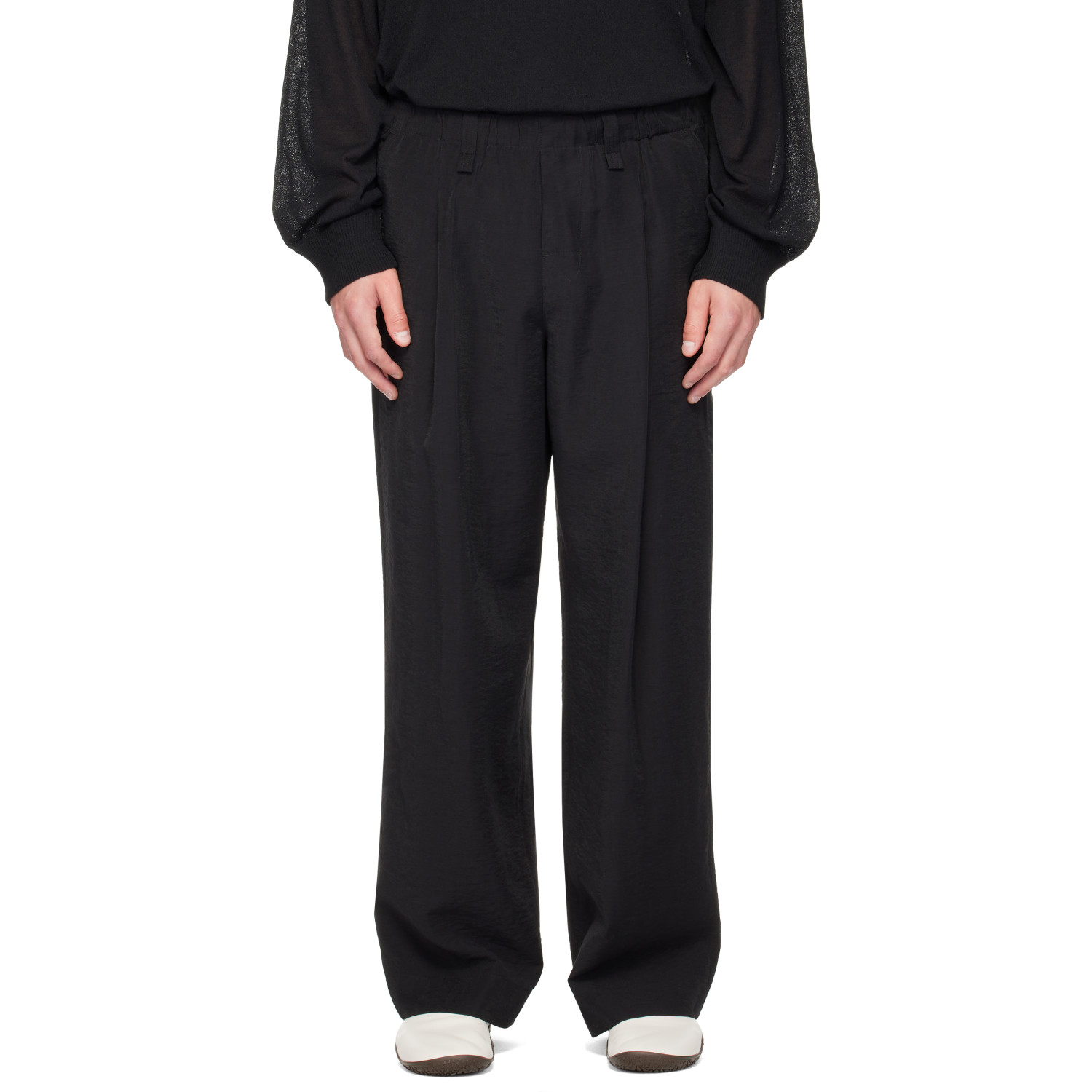 HOMME PLISSÉ ISSEY MIYAKE Black Opacity Trousers
