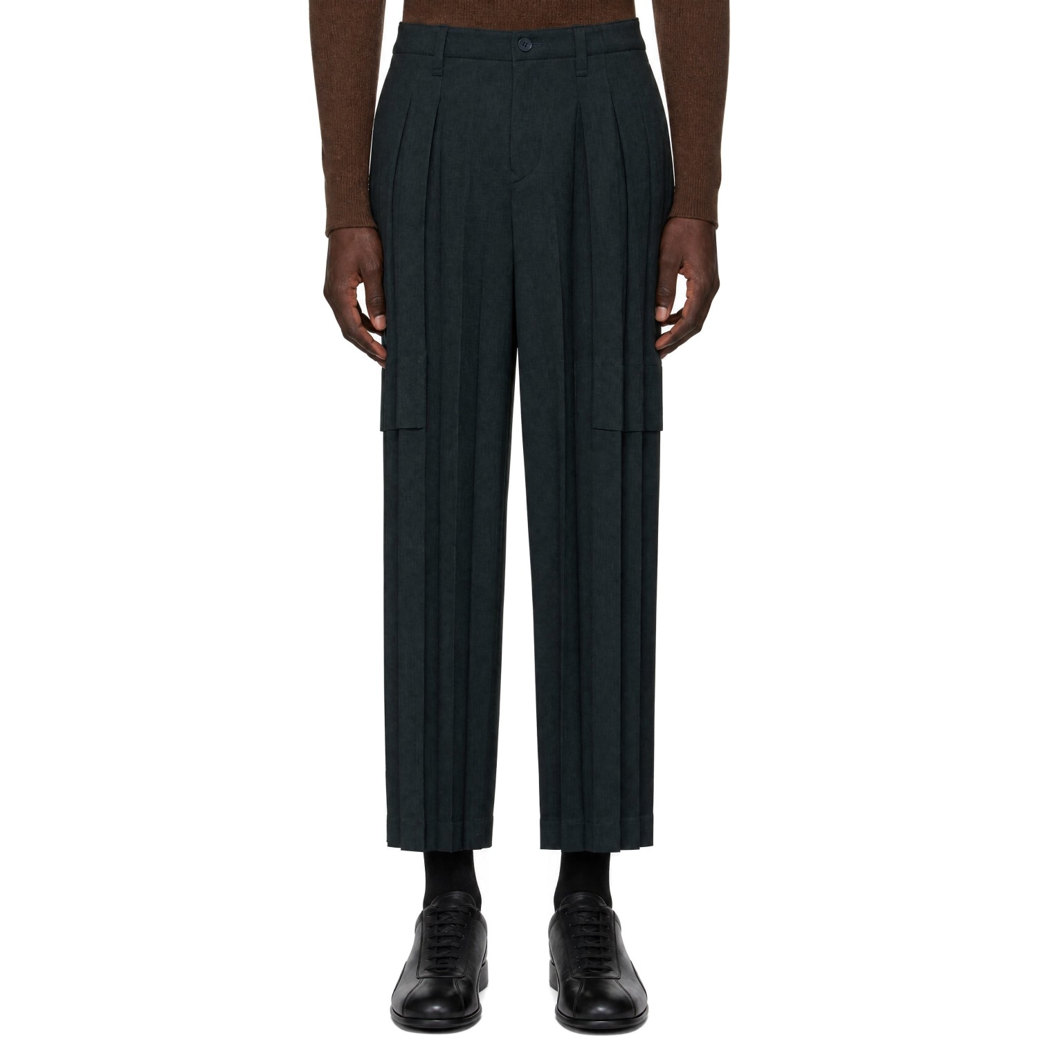 HOMME PLISSÉ ISSEY MIYAKE Green September Edge Trousers