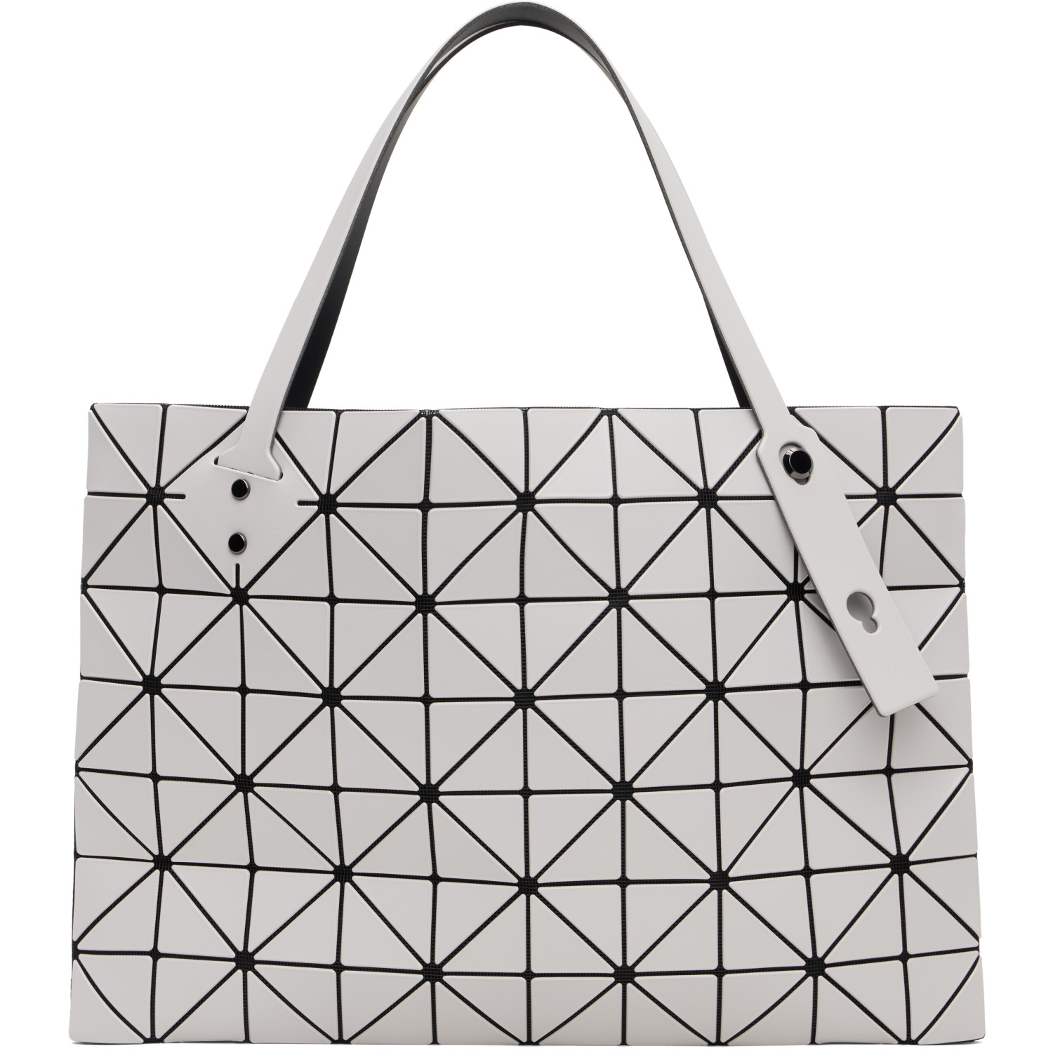 BAO BAO ISSEY MIYAKE Off-White Rock Matte Bag