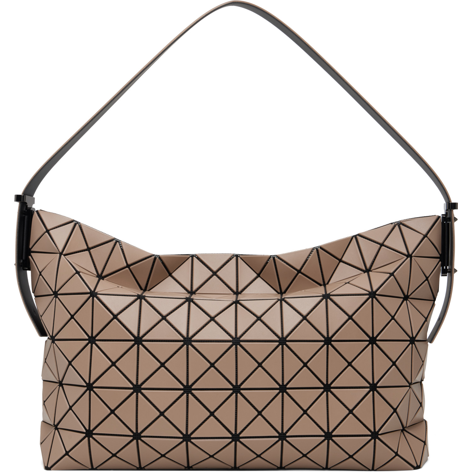 BAO BAO ISSEY MIYAKE Taupe Musette Bag