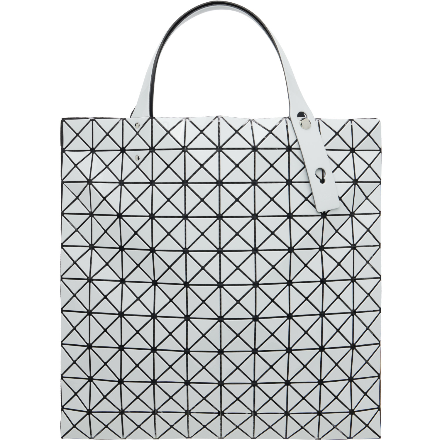 BAO BAO ISSEY MIYAKE Gray Prism Gloss Tote