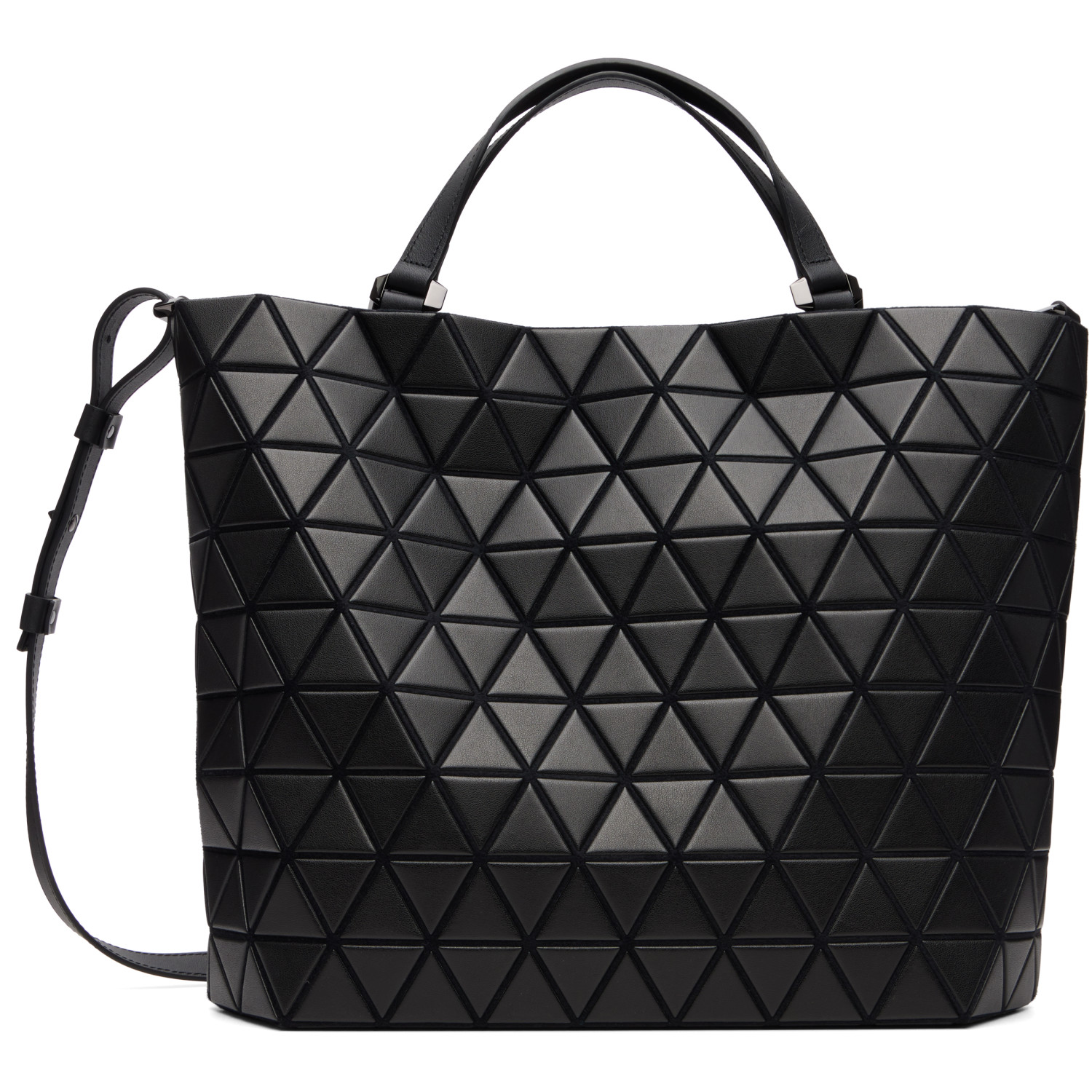 BAO BAO ISSEY MIYAKE Black Crystal Matte Bag