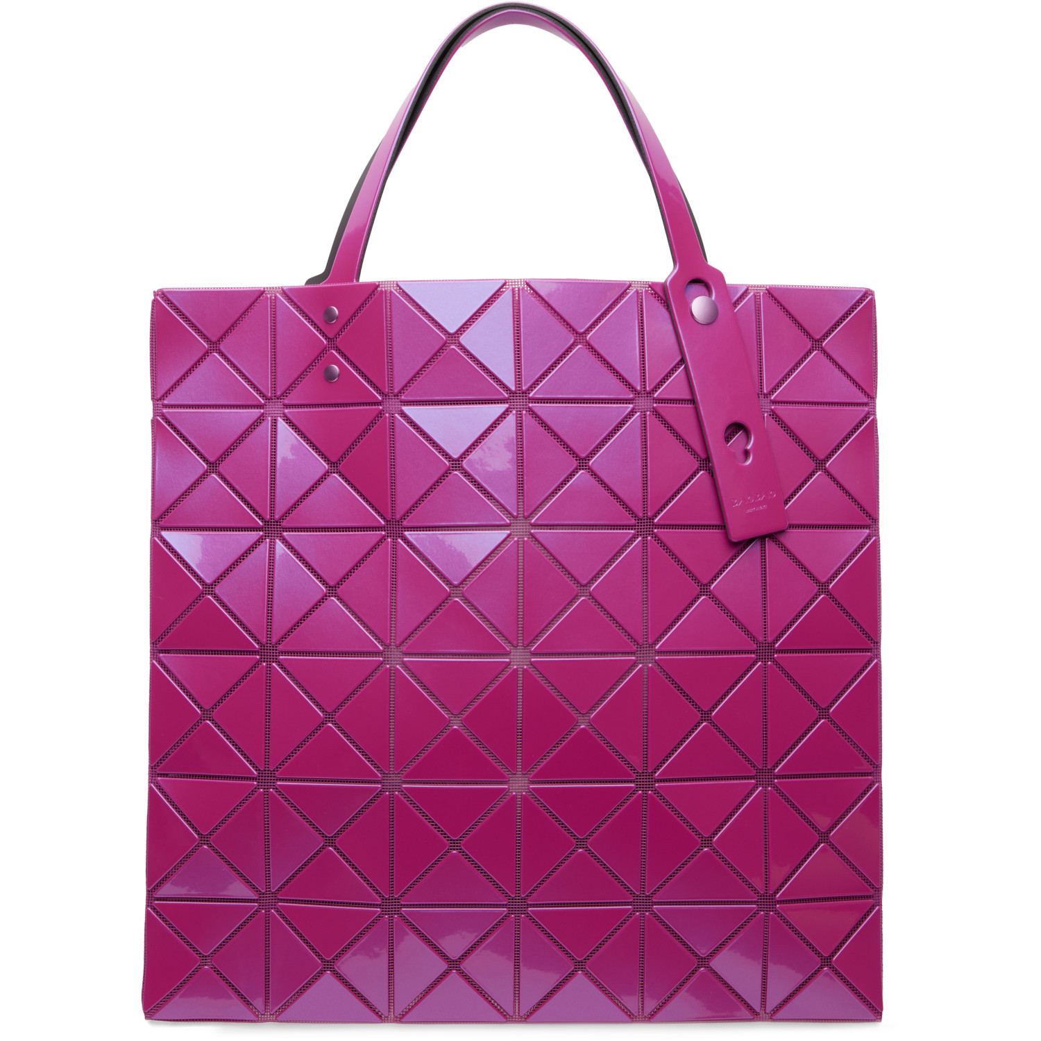 BAO BAO ISSEY MIYAKE Pink Lucent One-Tone Tote