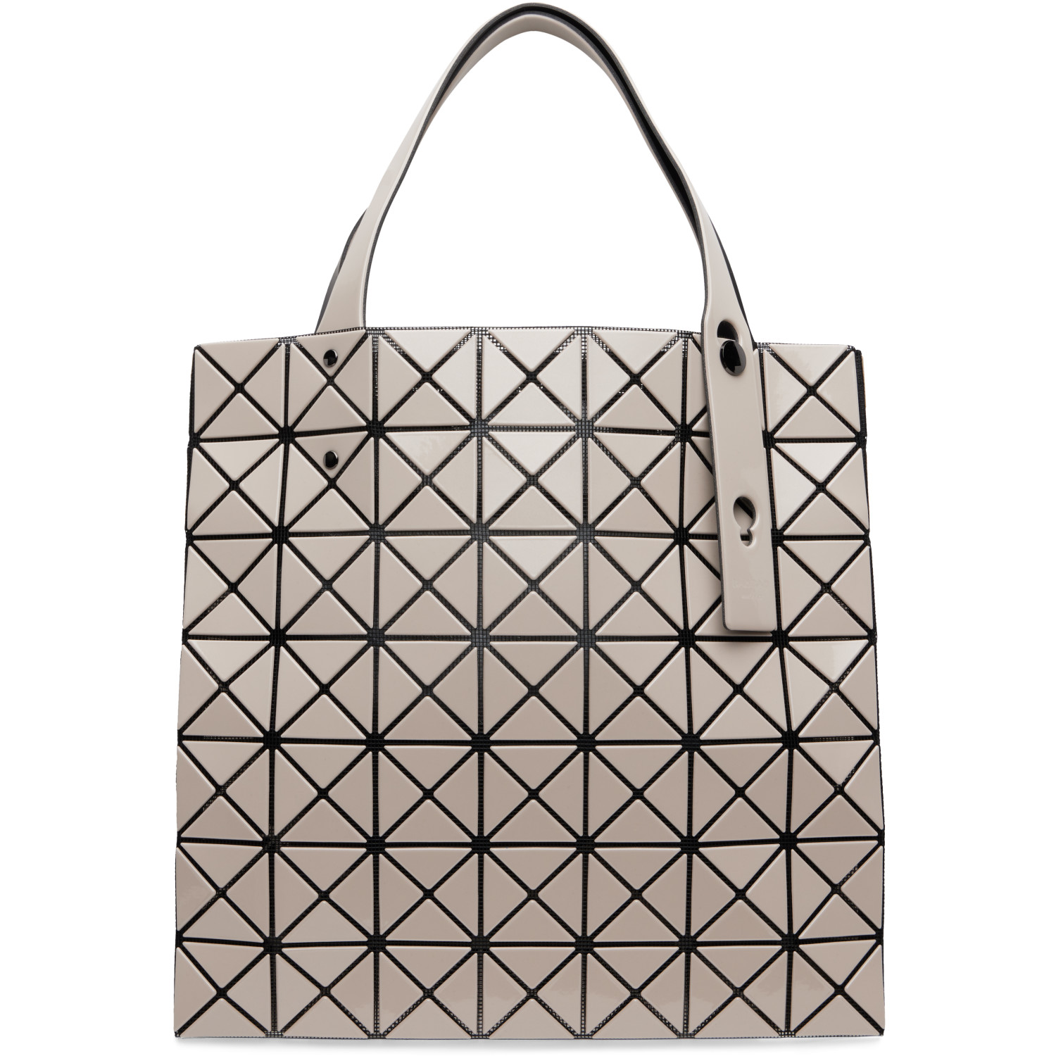 BAO BAO ISSEY MIYAKE Beige Prism Tote