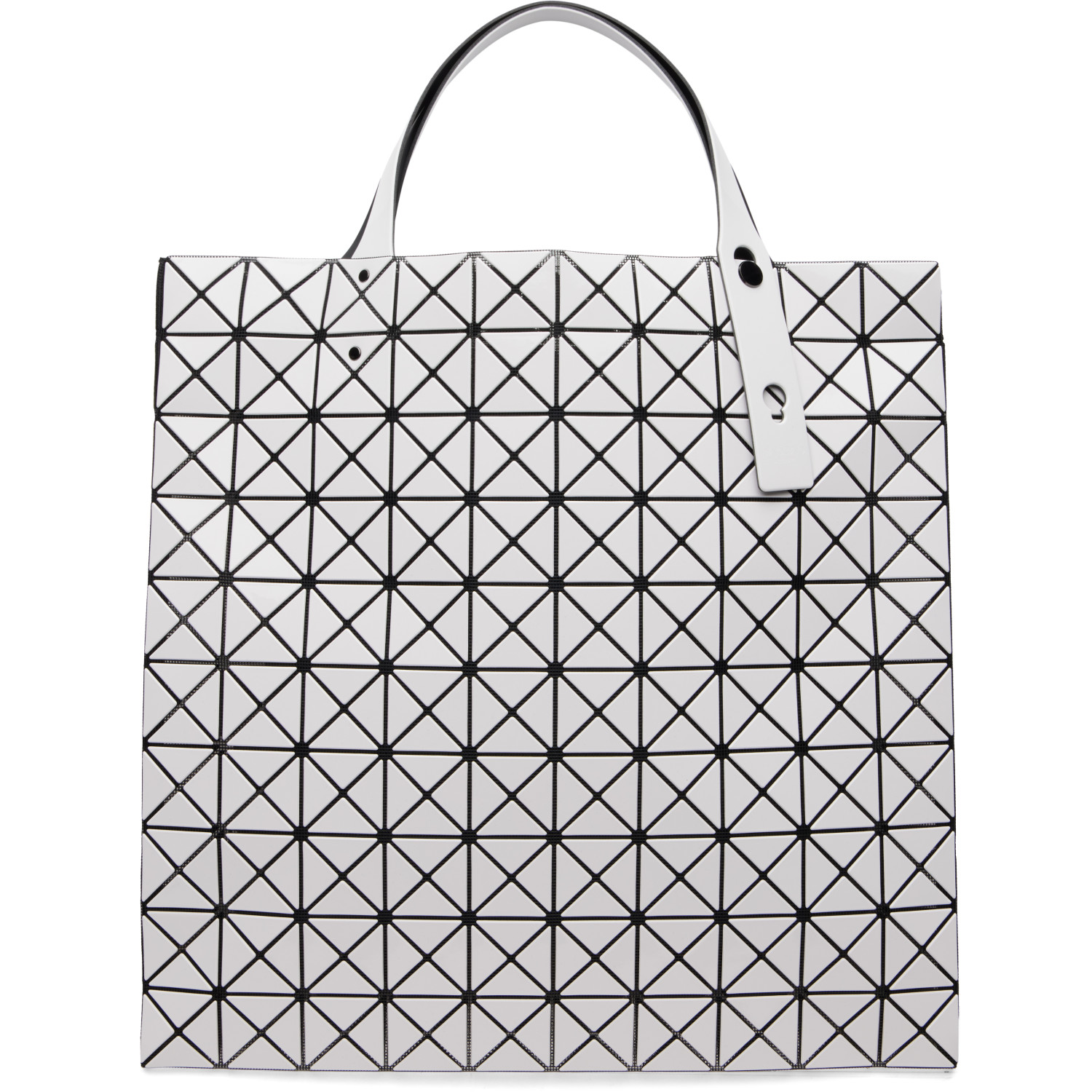 BAO BAO ISSEY MIYAKE White Prism Tote