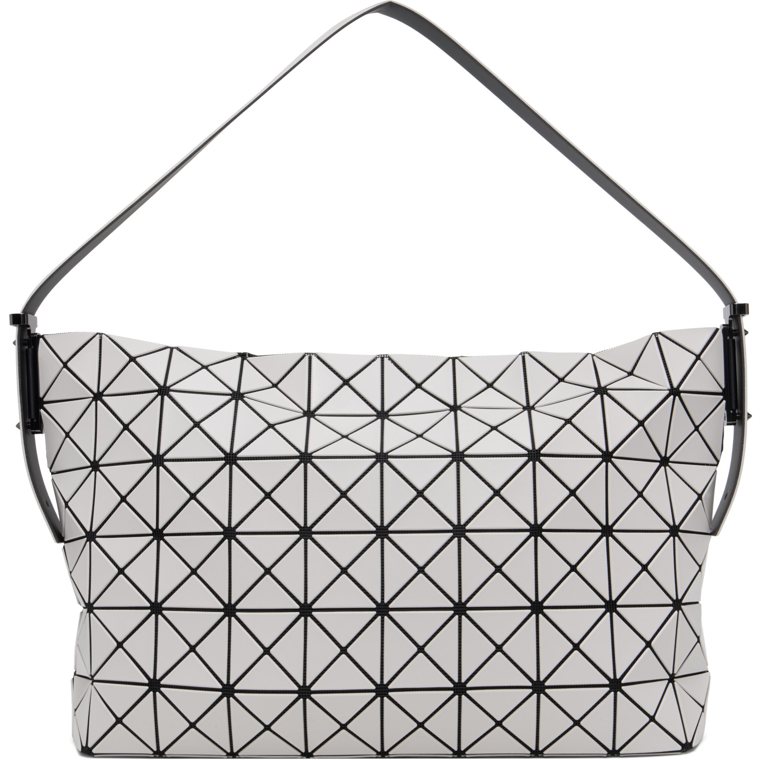 BAO BAO ISSEY MIYAKE Gray Musette Bag