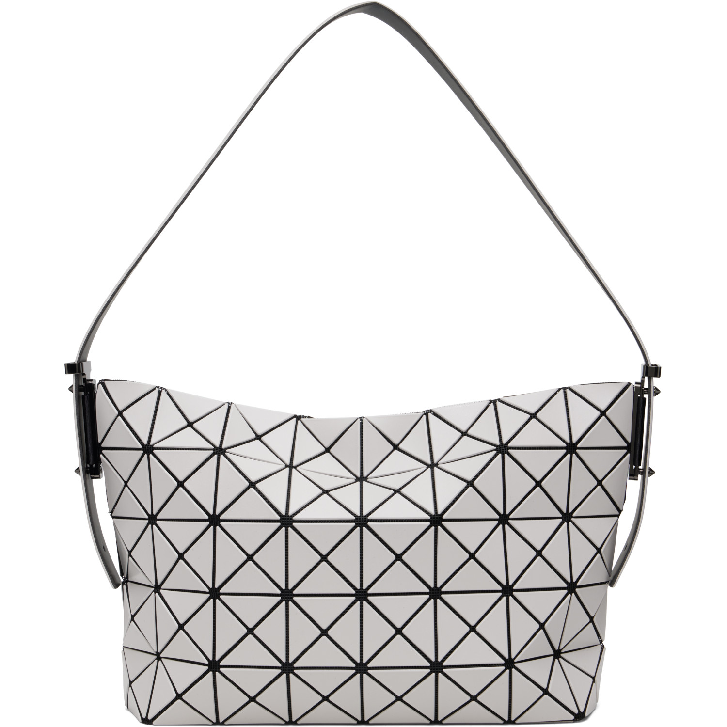 BAO BAO ISSEY MIYAKE Gray Musette Bag