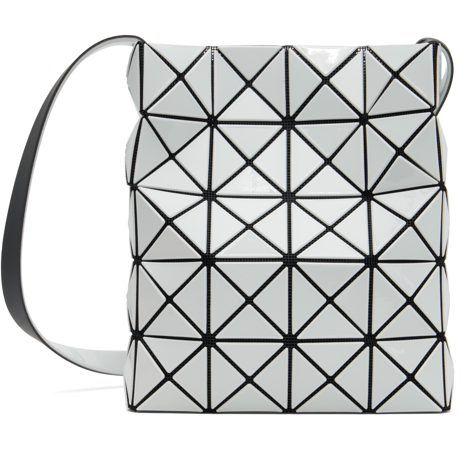 BAO BAO ISSEY MIYAKE Gray Prism Gloss Bag
