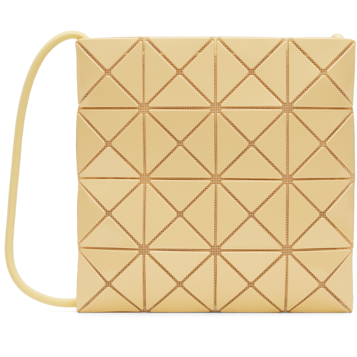 BAO BAO ISSEY MIYAKE Yellow Lucent One-Tone Bag